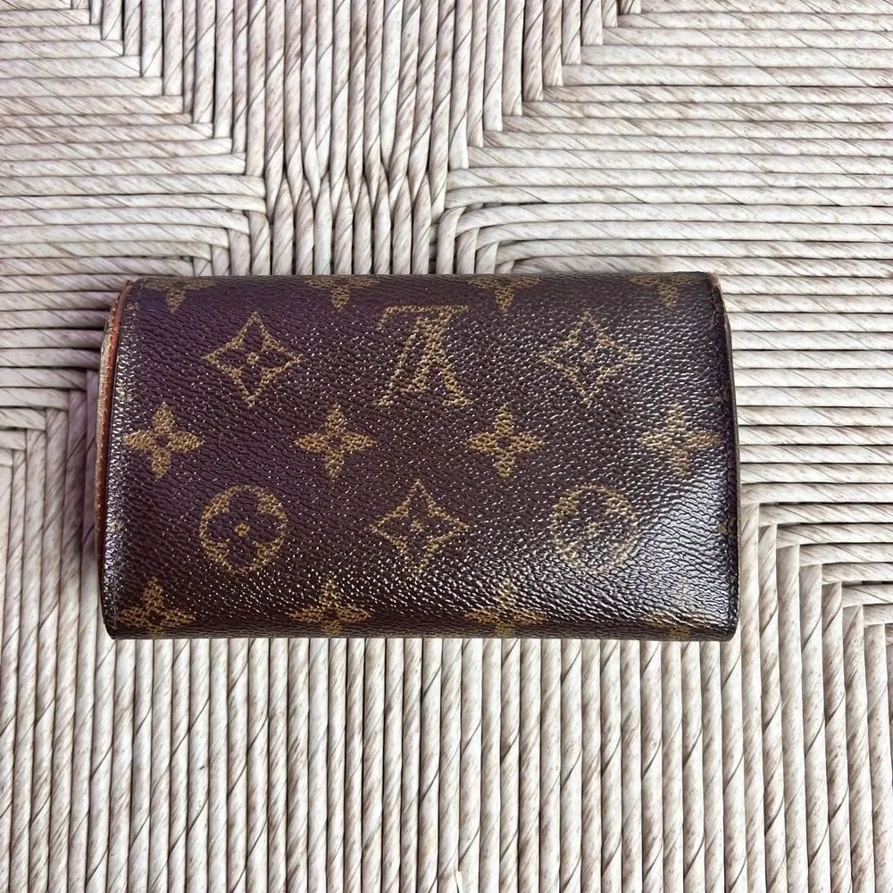 Louis Vuitton Brown Monogram Canvas Trifold Wallet